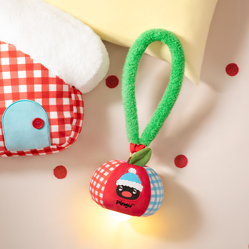 Pingu 企鵝家族 蘋果絨毛燈