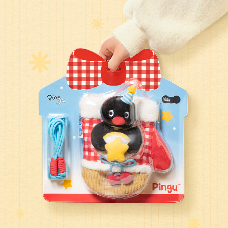 Pingu 企鵝家族 心願系列公仔套裝 手套款