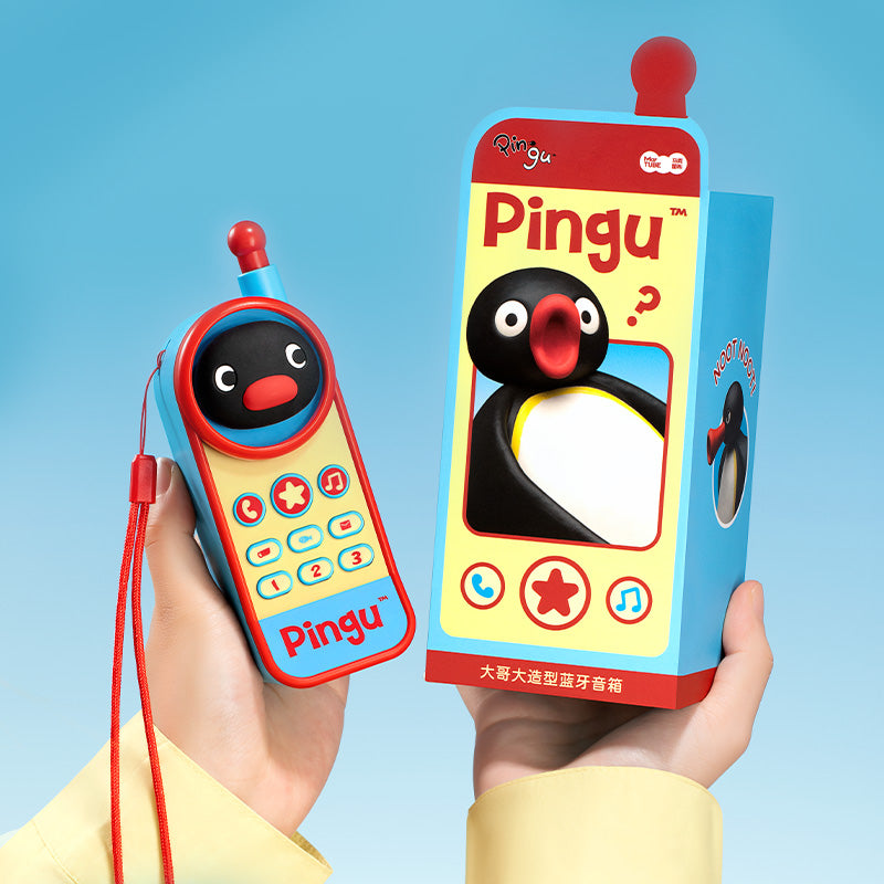 Martube｜企鵝家族 Pingu 大哥大造型藍牙音響