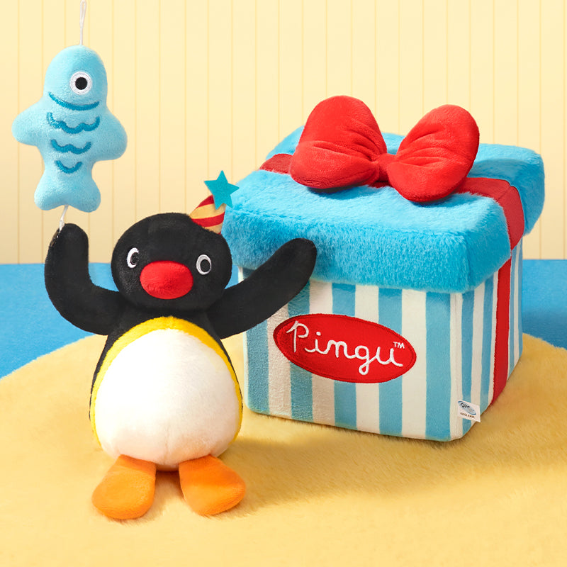 Martube｜企鵝家族 Pingu 毛絨絨驚喜盒子