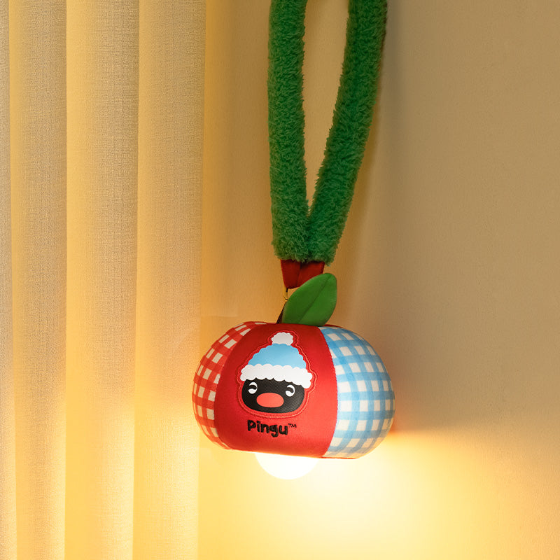 Pingu 企鵝家族 蘋果絨毛燈