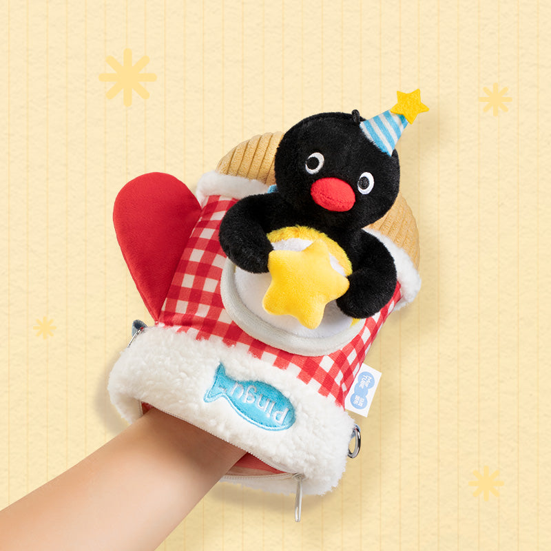 Pingu 企鵝家族 心願系列公仔套裝 手套款