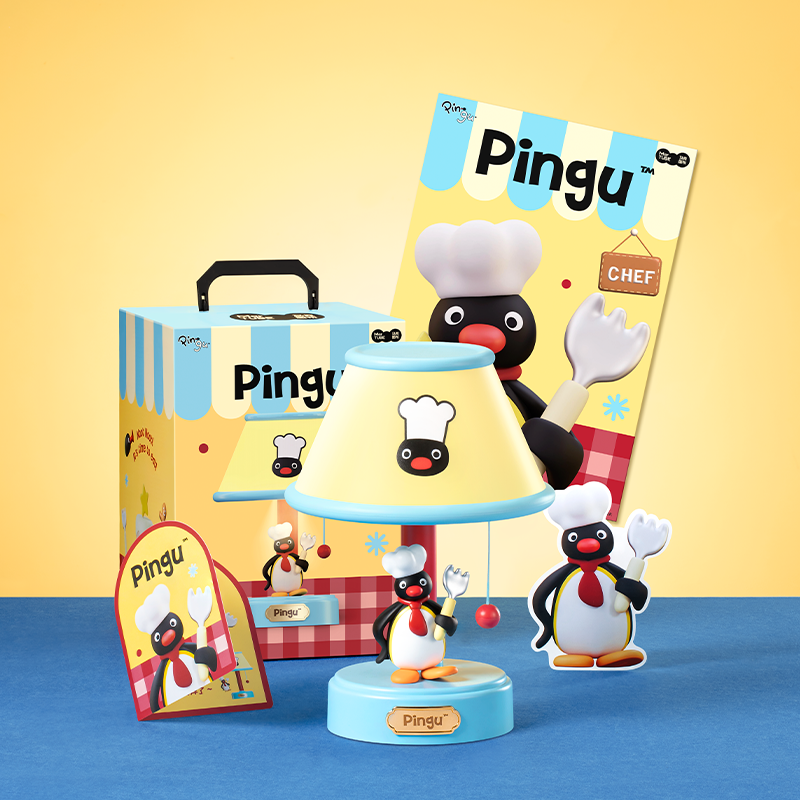 Pingu 企鵝家族 大廚玩具檯燈
